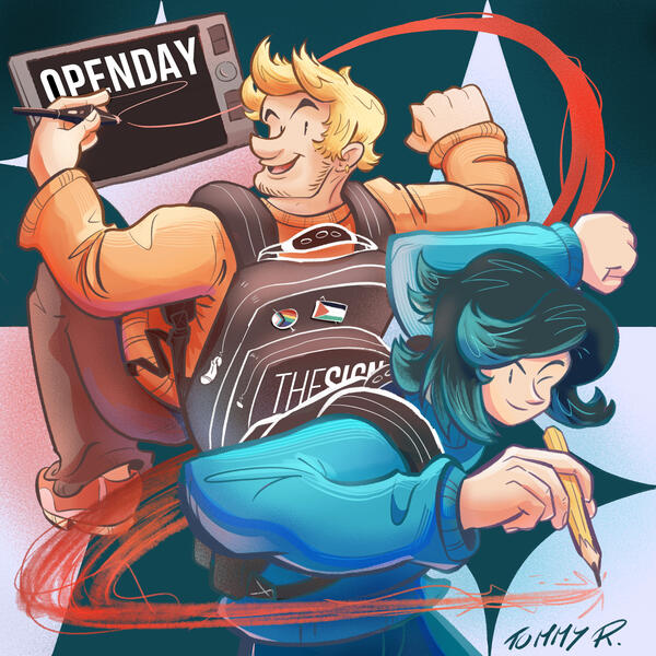 Open Day - Commission for the TheSign Comics Academy